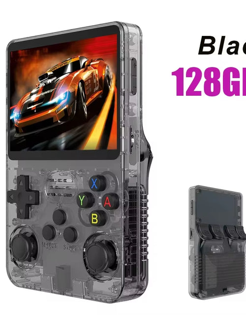 Load image into Gallery viewer, NEW R36S Retro Handheld Game Console Linux System 3.5 Inch IPS Screen Portable Pocket Video Player 64GB 128GB Games Kid Gift
