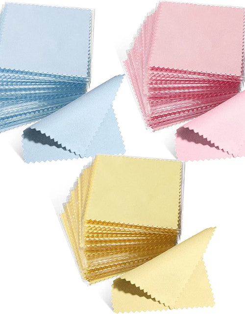 Load image into Gallery viewer, 10/50Pc Silver Polish Cleaner Cloth Soft Clean Napkins Wipes for Silverware Gold Jewelry Tool Equipment Making Supplies Handmade
