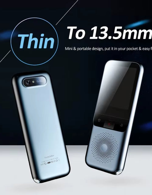Load image into Gallery viewer, 2025 New T11 Audio Translator Portable 138 Language Smart Translator Offline in Real Time Smart Voice AI Voice Photo Translator
