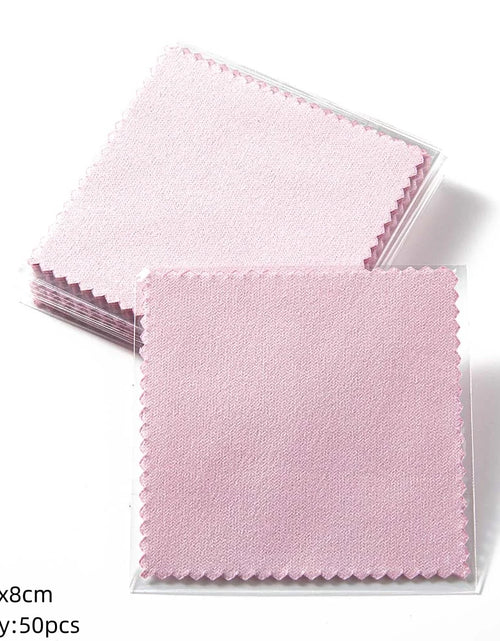 Load image into Gallery viewer, 10/50Pc Silver Polish Cleaner Cloth Soft Clean Napkins Wipes for Silverware Gold Jewelry Tool Equipment Making Supplies Handmade
