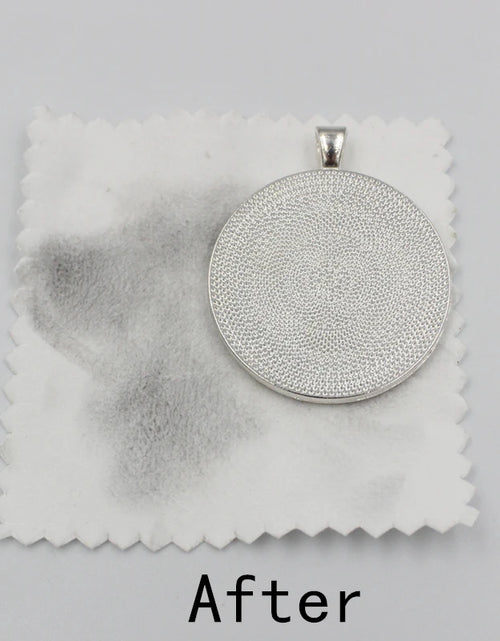 Load image into Gallery viewer, 10/50Pc Silver Polish Cleaner Cloth Soft Clean Napkins Wipes for Silverware Gold Jewelry Tool Equipment Making Supplies Handmade

