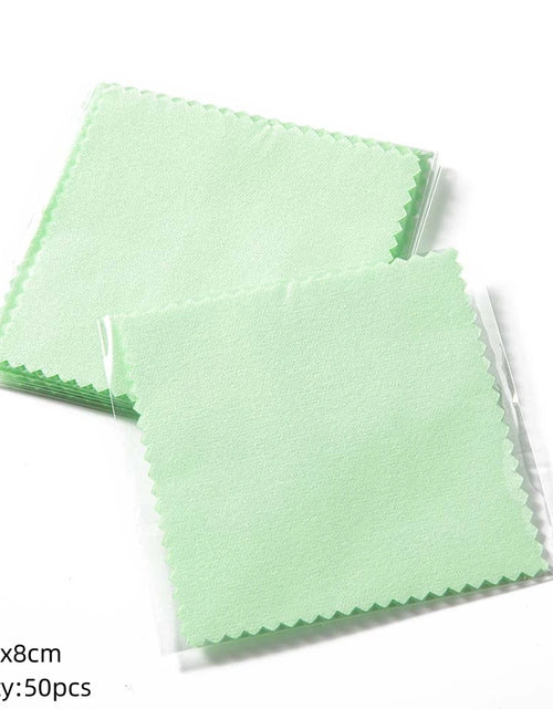 Load image into Gallery viewer, 10/50Pc Silver Polish Cleaner Cloth Soft Clean Napkins Wipes for Silverware Gold Jewelry Tool Equipment Making Supplies Handmade
